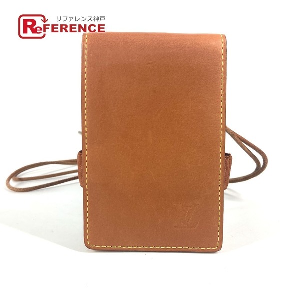 Louis Vuitton Case Brown Nomad Holder Pass Business Leather - Picture 1 of 9